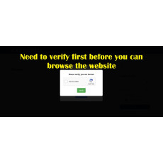 Joomla Google reCAPTCHA Verification Module - Verify first to browse 